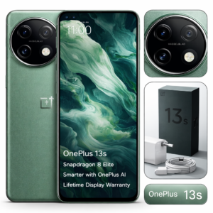 OnePlus 13s 5G (12GB RAM + 256GB Storage) | Snapdragon 8 Elite | Green Silk
